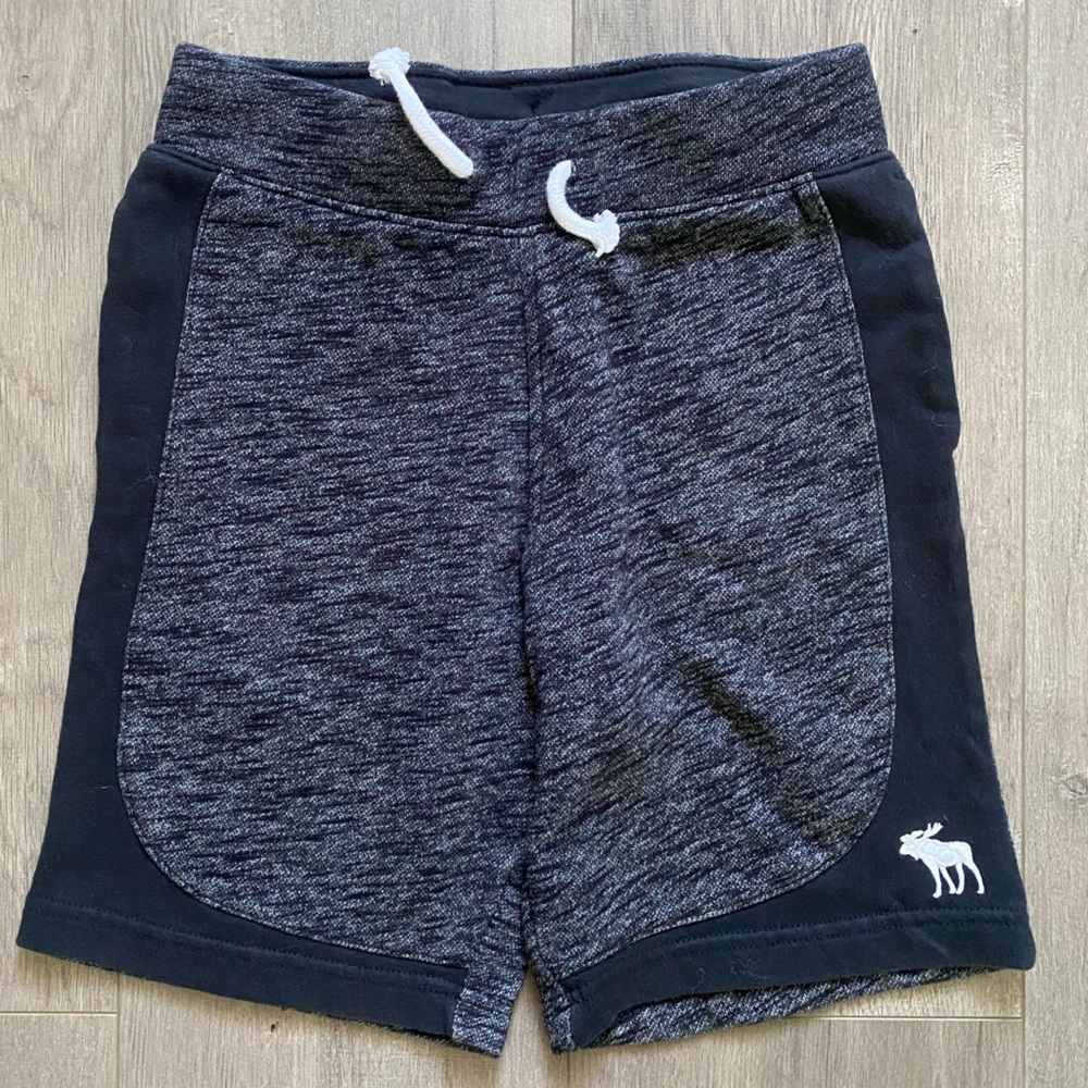 Abercrombie Kids Black and Gray Shorts